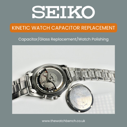 Seiko kinetic watch - seiko,