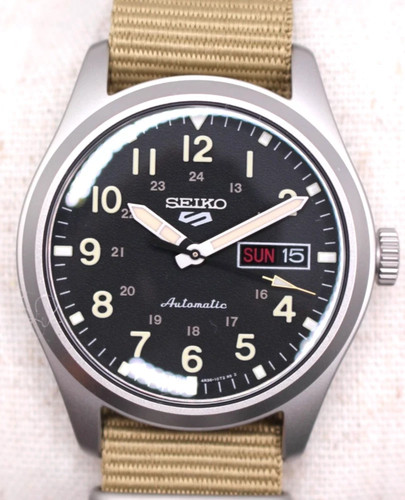 Seiko sports men - 5, black